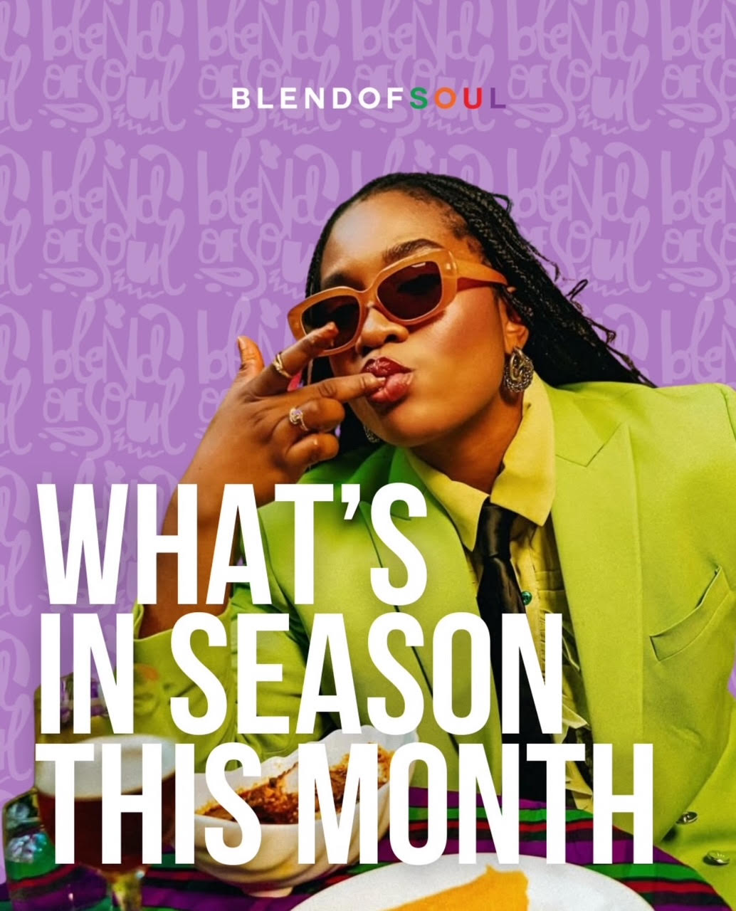 December's IN SZN...Check out our list of fruits and veggies in season this month!